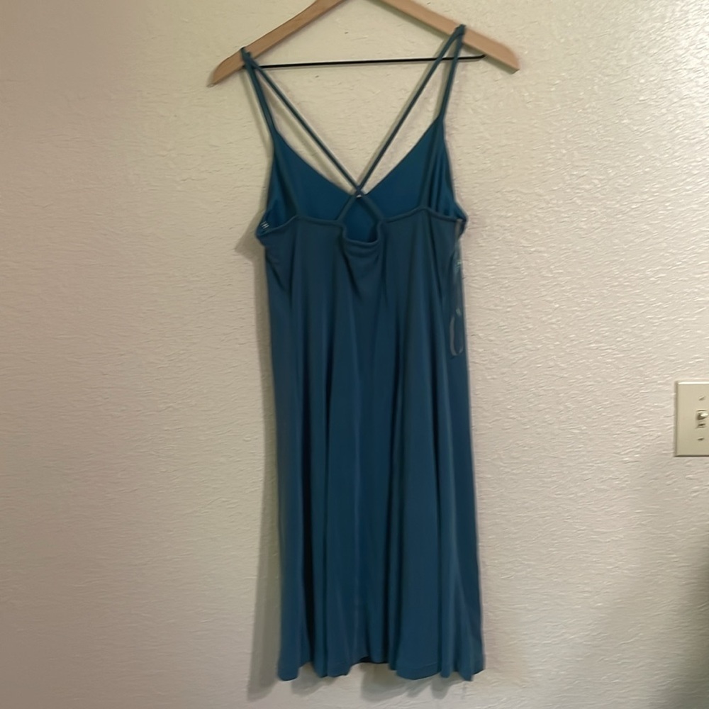 Alyo Teal Strappy Dress - Picture 5 of 8